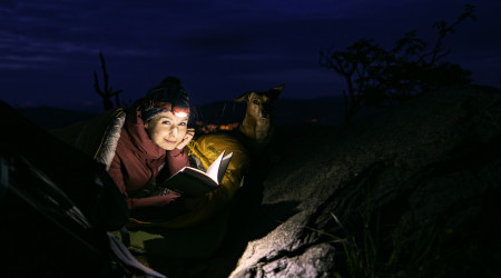 Bivakování v Jeseníkách 