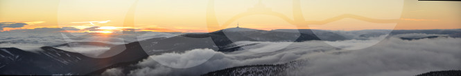 Panorama západu