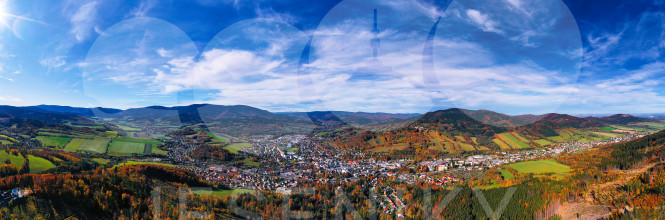 Panorama města Jeseník