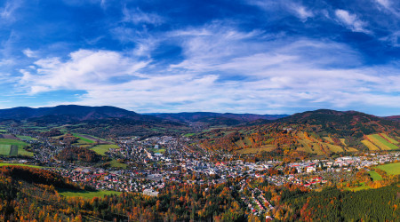 Panorama města Jeseník