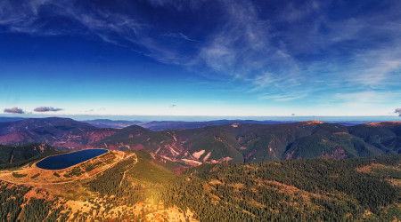 Panorama Dlouhých strání