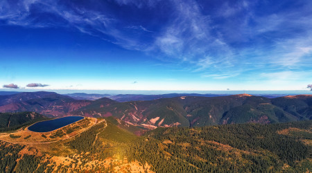 Panorama Dlouhých strání