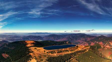 Panorama Dlouhých strání