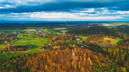 Černá Voda z dronu