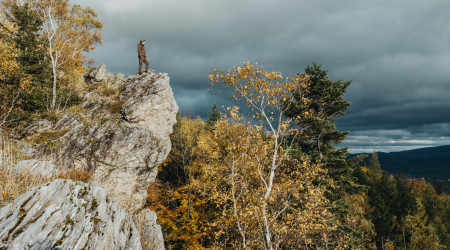 Turista na Smrčníku 